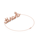Script Nameplate Men's Bracelet — 0.85ct