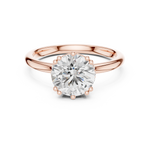 Load image into Gallery viewer, Lumière 2.00ct Round Brilliant Diamond Ring
