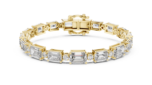 Emerald Round Bracelet — 11.34ct