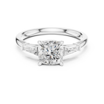 Load image into Gallery viewer, Bijou 1.42ct Cushion Cut Diamond Ring
