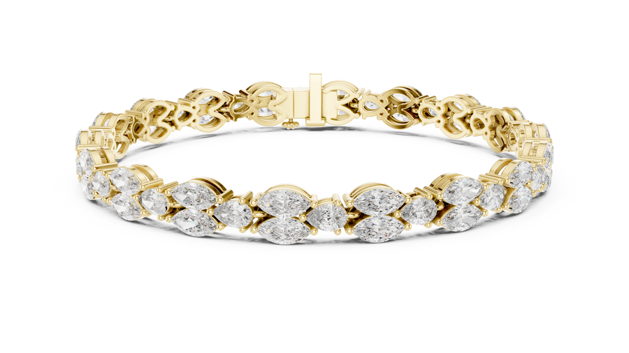 Pear Marquise Bracelet — 9.03ct