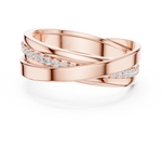 Load image into Gallery viewer, Slim Row Band Mens Ring — 0.29ct
