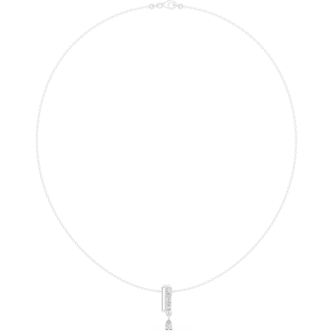 Mixed-Shape Pendant Necklace — 0.48ct