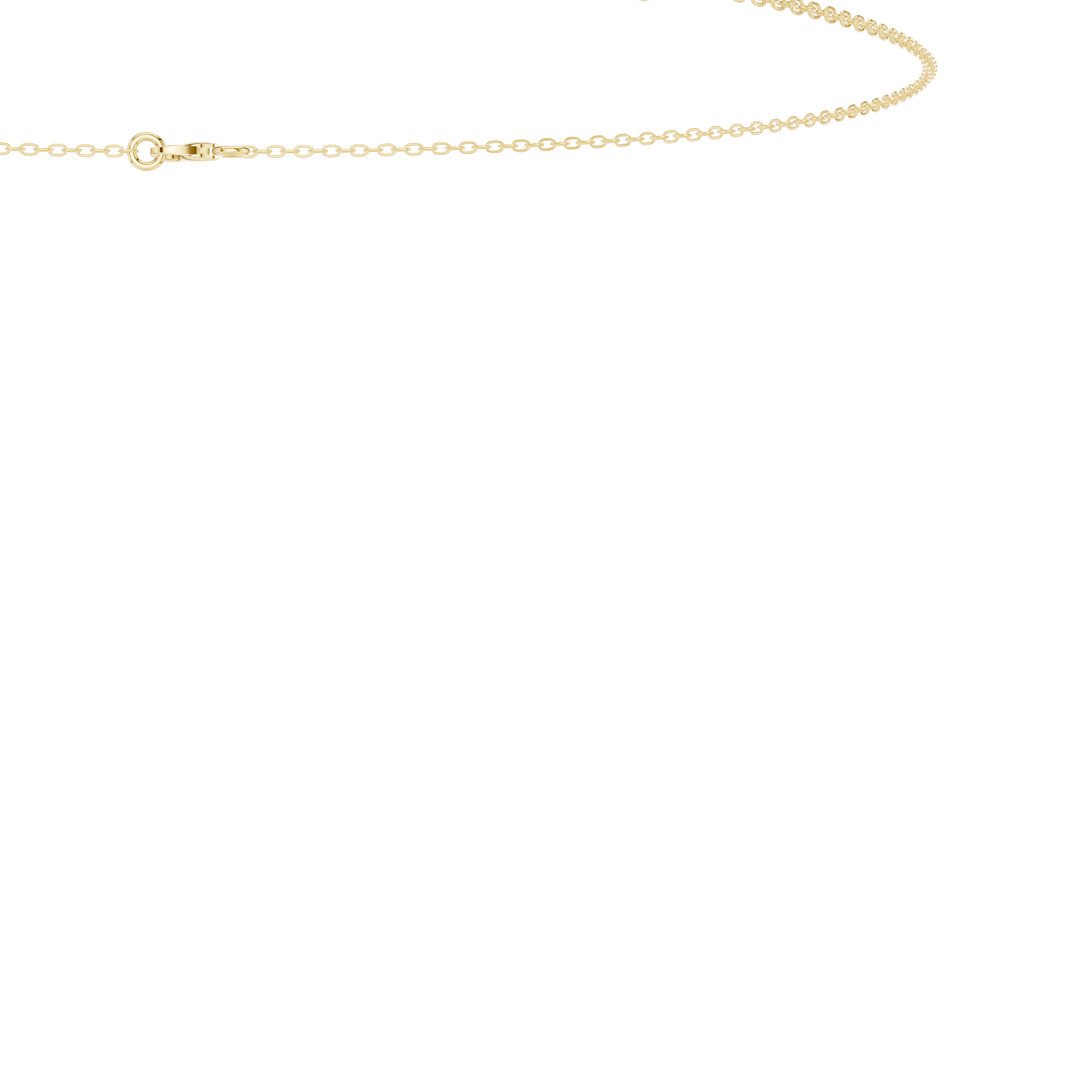 KAVYA Name Letter Necklace — 0.31ct