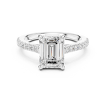 Load image into Gallery viewer, Vivienne 2.00ct Emerald Cut Diamond Ring

