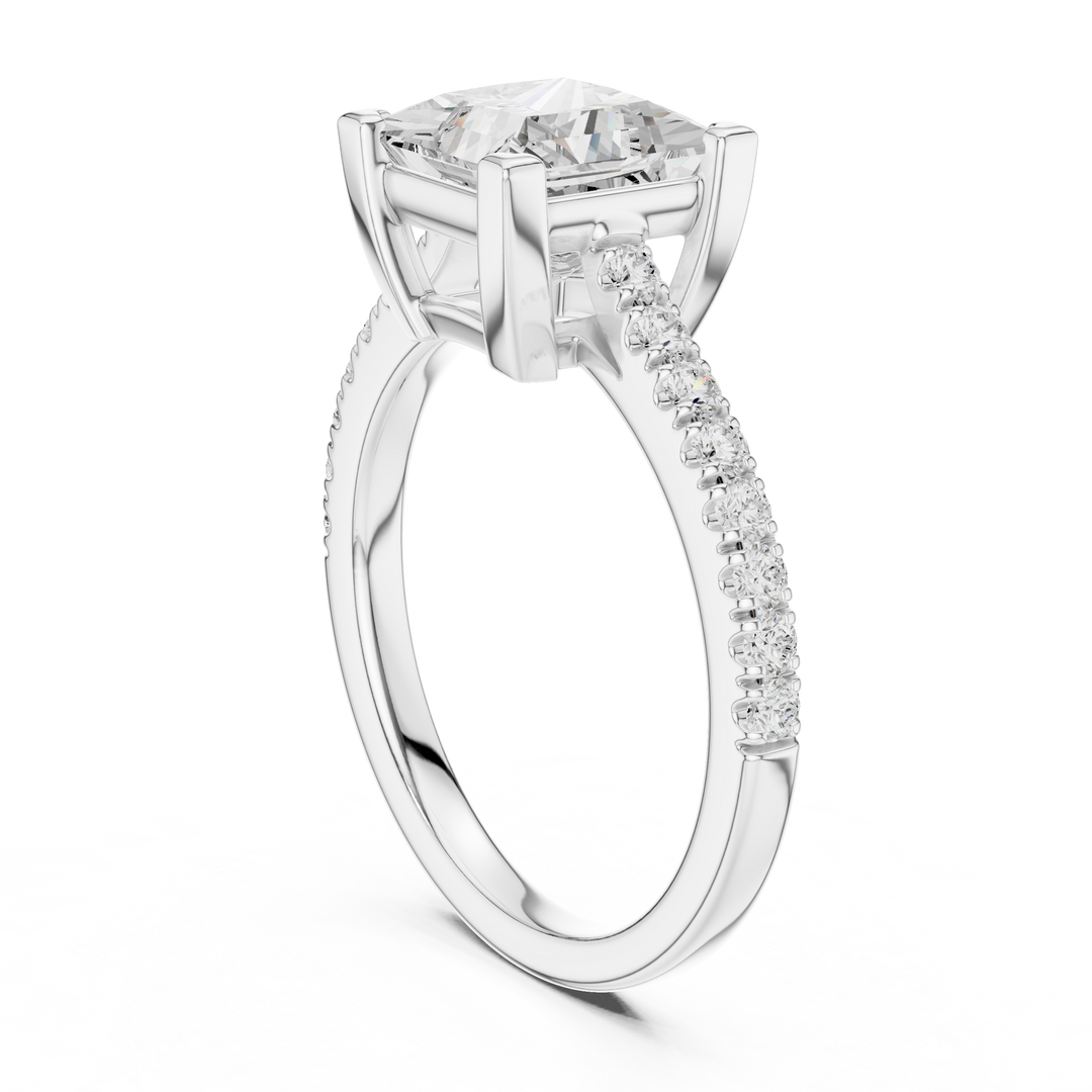 Reina 2.00ct Princess Cut Diamond Engagement Ring