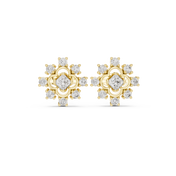 Talia Diamond Solitaire Stud Earrings