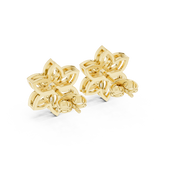 Cleo Diamond Solitaire Stud Earrings
