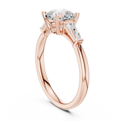 Bijou 1.42ct Cushion Cut Diamond Ring