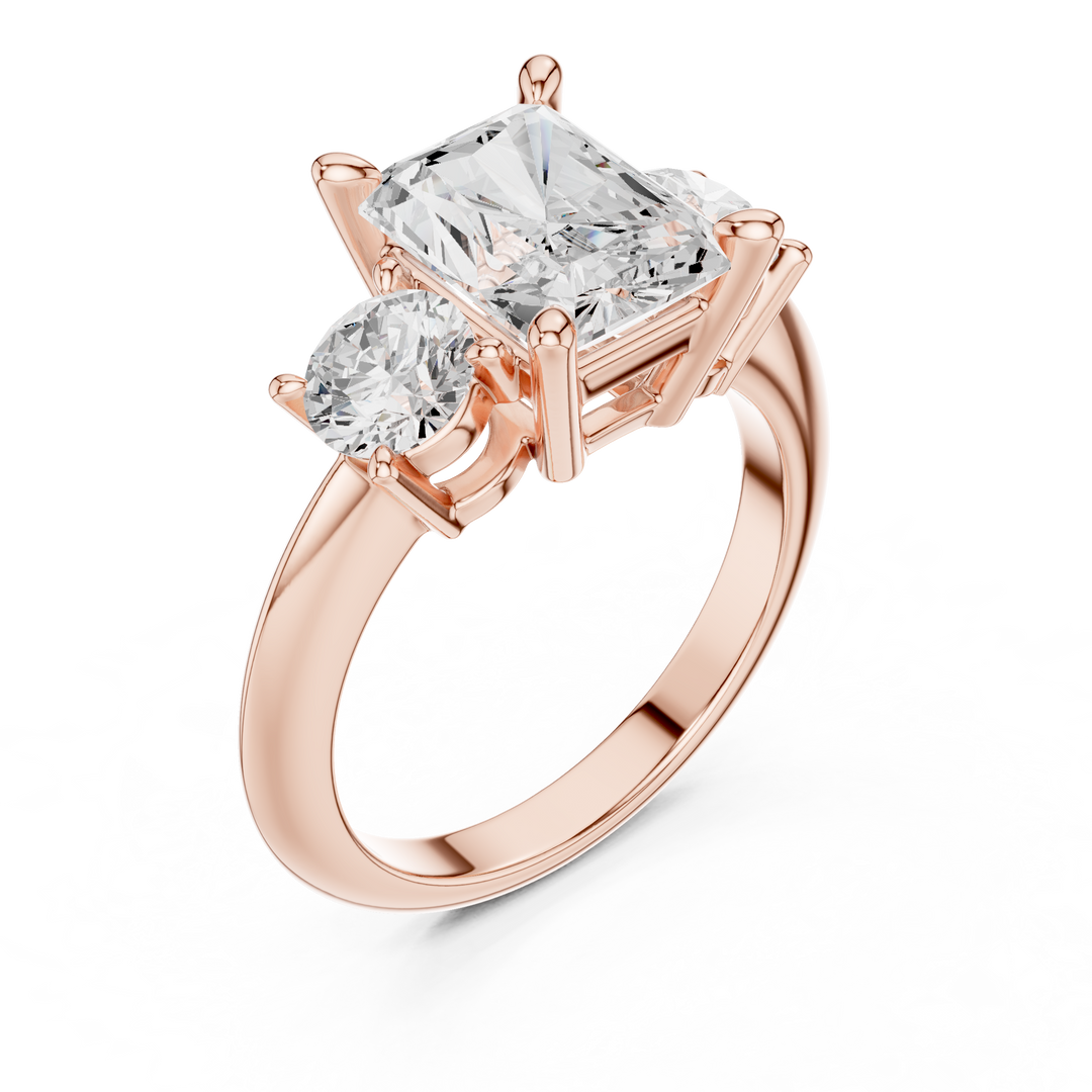 Magnifico 2.50ct Radiant Cut Diamond Ring