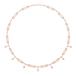 Load image into Gallery viewer, Geometric Bar Station Necklace — 1.34ct
