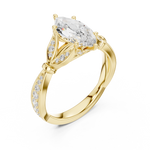 Load image into Gallery viewer, Éclat 1.41ct Marquise Diamond Ring
