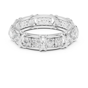 Full Eternity Mens Ring — 1.17ct
