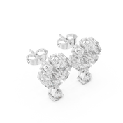 Skye Diamond Solitaire Stud Earrings
