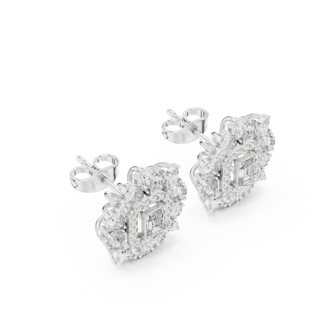 Vela Earring — 4.05ct