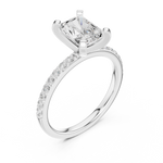 Load image into Gallery viewer, Opulent 2.00ct Radiant Cut Diamond Engagement Ring
