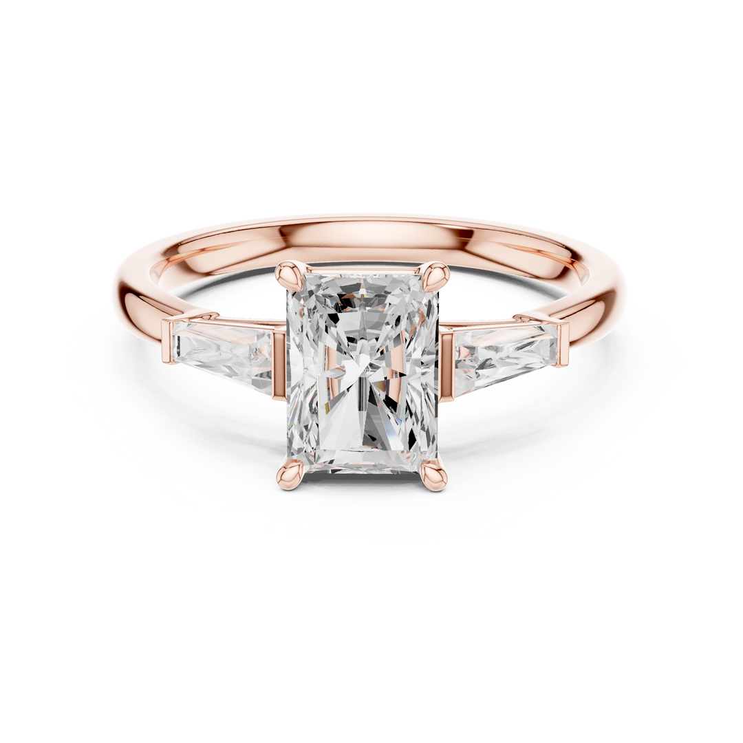 Magnolia 1.56ct Radiant Cut Diamond Ring