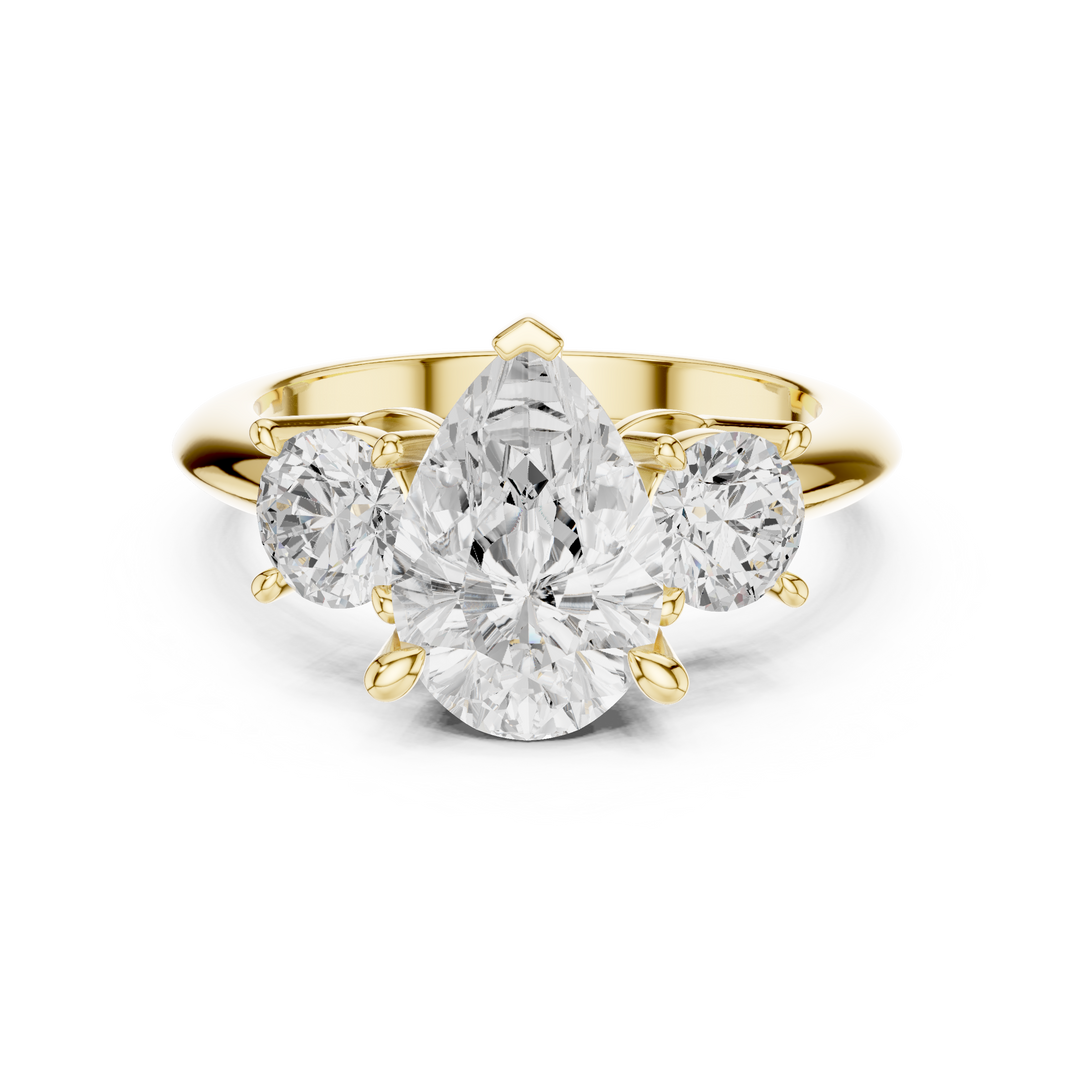 Poire 2.50ct Pear Shape Diamond Engagement Ring