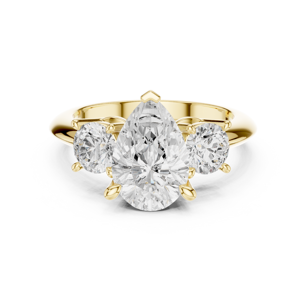 Poire 2.50ct Pear Shape Diamond Engagement Ring