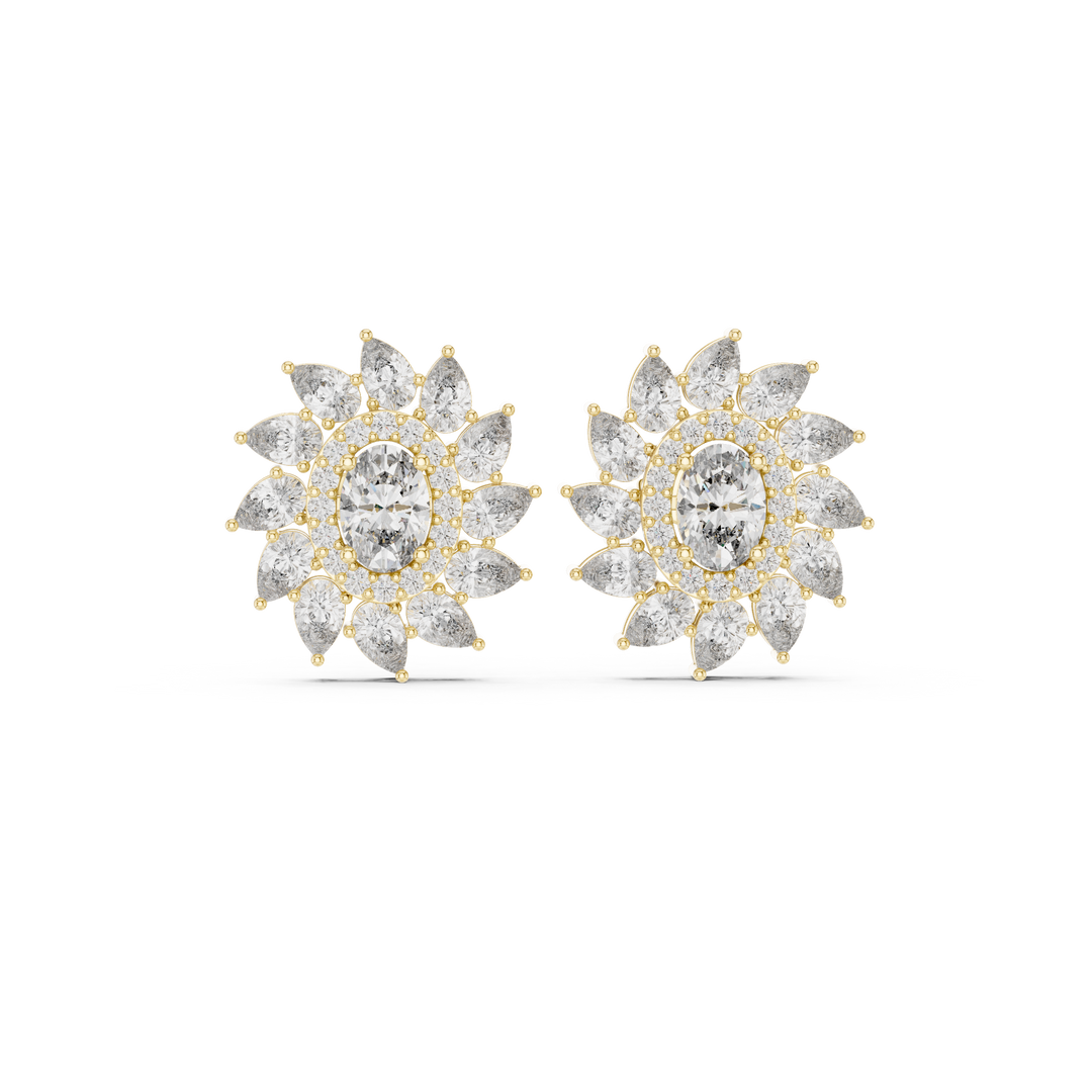 Nova Earring — 3.39ct