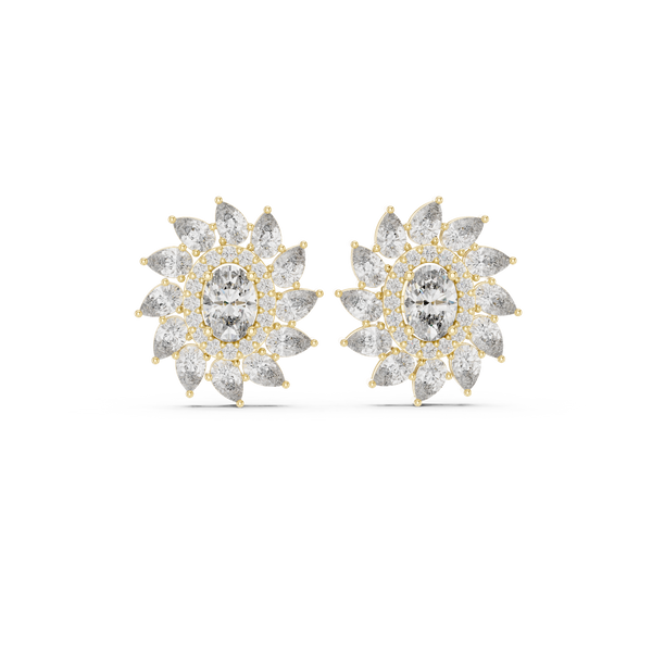 Nova Earring — 3.39ct