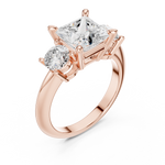 Load image into Gallery viewer, Pinnacle 2.50ct Princess Cut Diamond Ring
