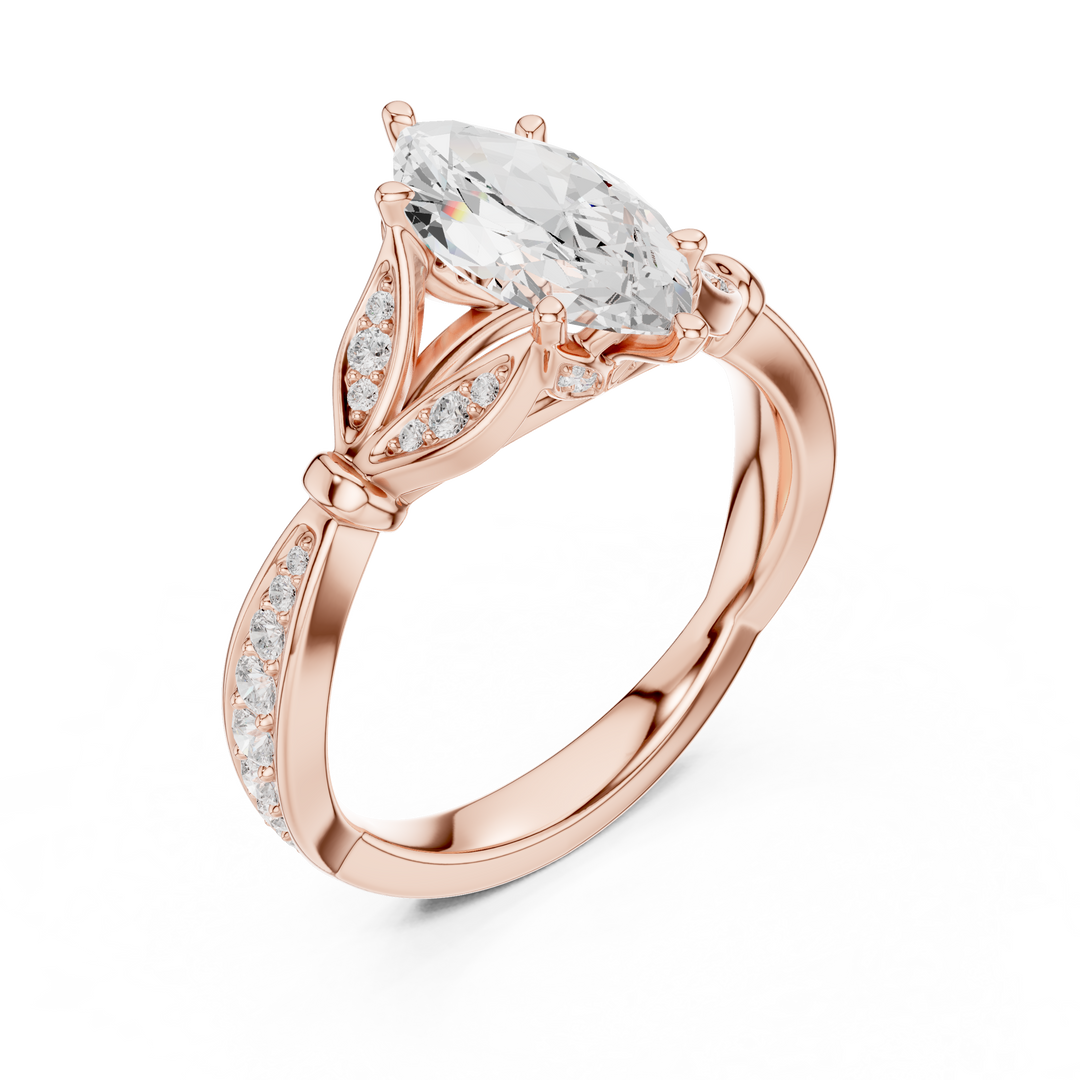 Éclat 1.41ct Marquise Diamond Ring