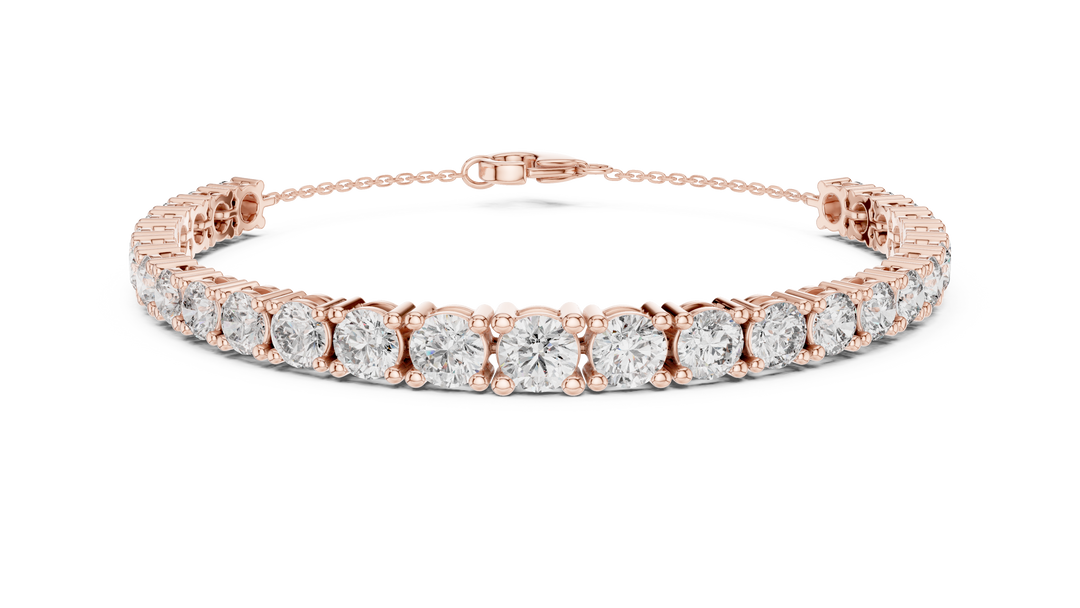 Graduated Station Bracelet — 8.07ct