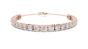 Graduated Station Bracelet — 8.07ct
