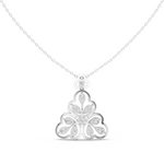 Load image into Gallery viewer, Trefoil Clover Pendant — 0.86ct
