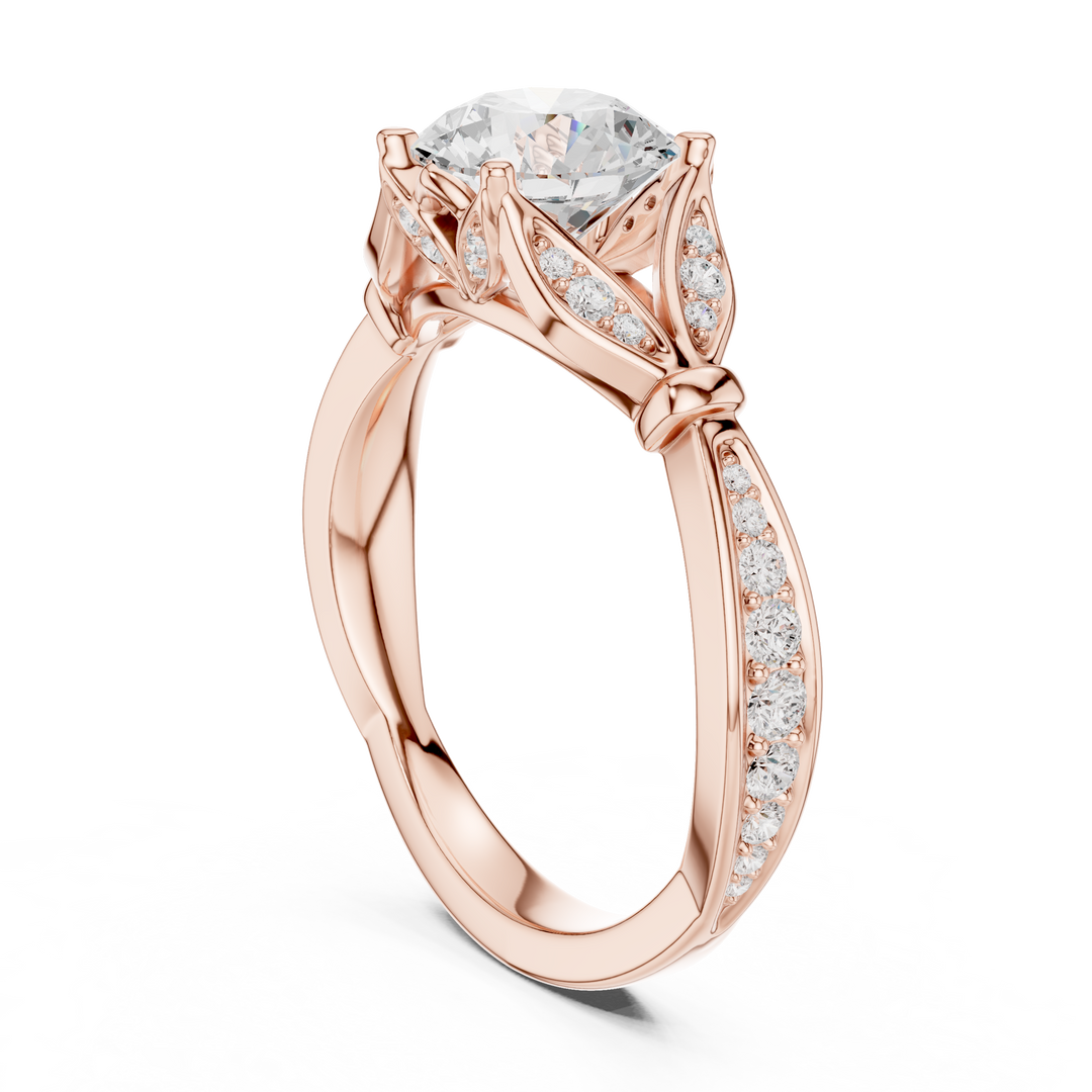 Orbite 1.33ct Round Brilliant Diamond Ring