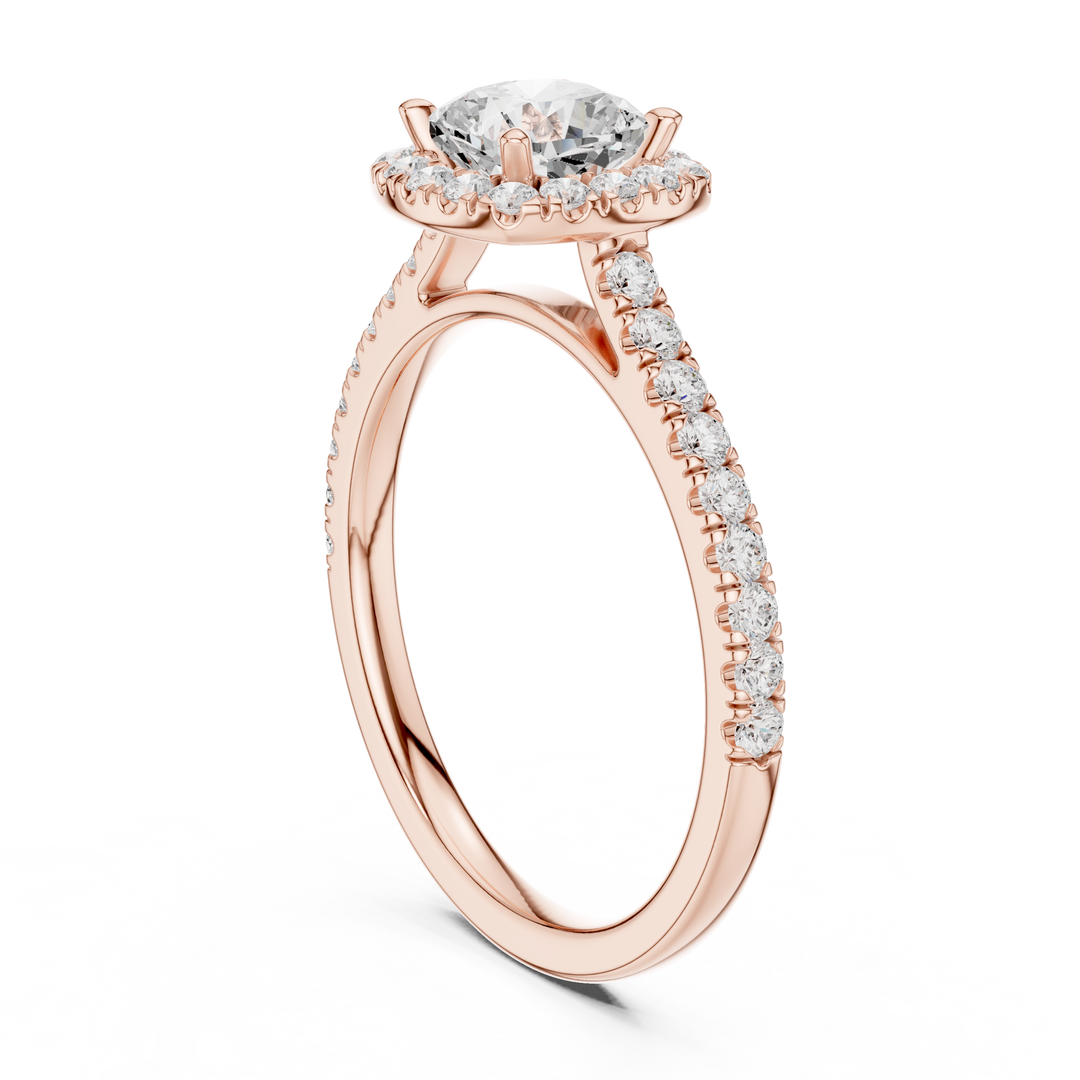 Chérie 0.86ct Cushion Cut Diamond Ring