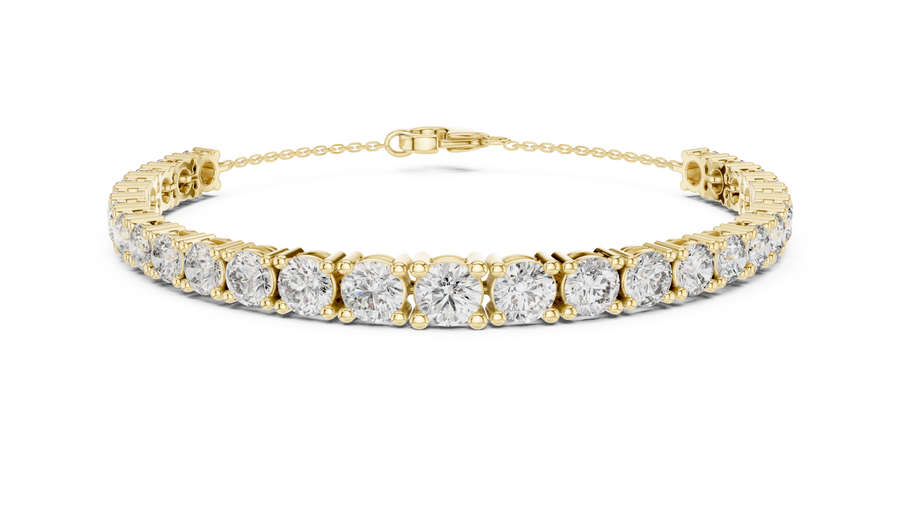 Graduated Station Bracelet — 8.07ct