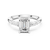 Rafaela 1.31ct Emerald Cut Diamond Ring
