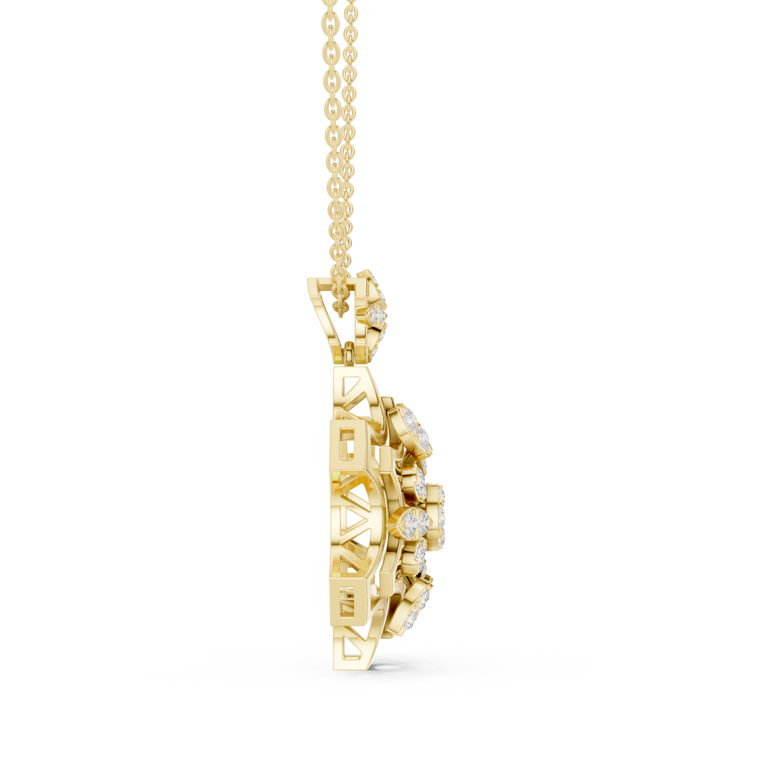 Snowflake Pendant — 0.80ct