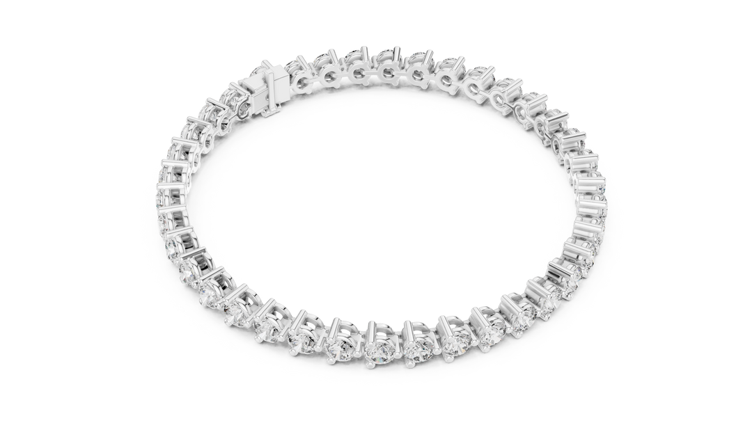 Classic Tennis Bracelet — 7.98ct