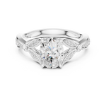 Load image into Gallery viewer, Miroir 1.36ct Oval Diamond Ring
