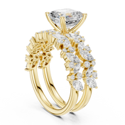 Vintage 1.80ct Emerald Cut Diamond Ring