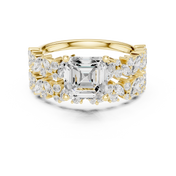 Vintage 1.80ct Emerald Cut Diamond Ring