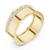 Half Eternity Mens Ring — 0.27ct