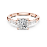 Load image into Gallery viewer, Bijou 1.42ct Cushion Cut Diamond Ring
