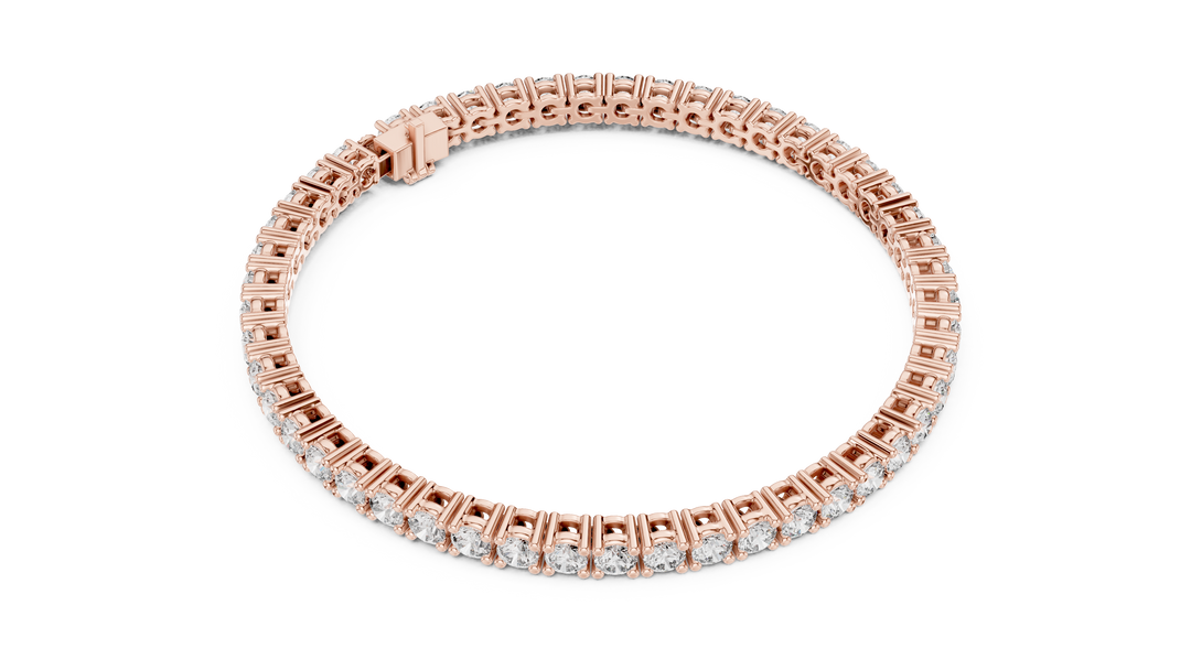 Dense Pavé Tennis Bracelet — 6.37ct