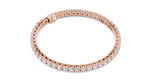 Load image into Gallery viewer, Dense Pavé Tennis Bracelet — 6.37ct
