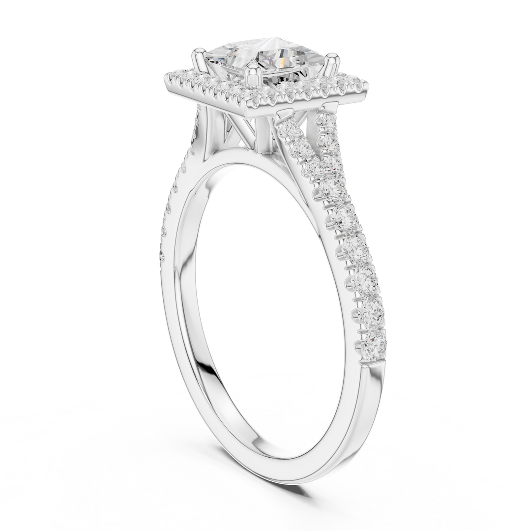 Étoile 1.00ct Princess Cut Diamond Ring