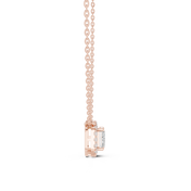 Cushion Halo Pendant — 2.24ct