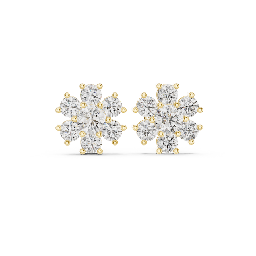 Lior Diamond Solitaire Stud Earrings
