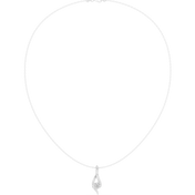 Sculptural Curved Necklace — 0.50ct