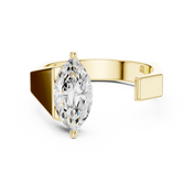 Marquise Statement Mens Ring — 1.00ct