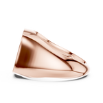 Load image into Gallery viewer, Grid Signet Mens Ring — 0.70ct
