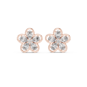 Mila Diamond Solitaire Stud Earrings